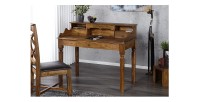 Bureau ORBO 115cm style Davenport vu de côté