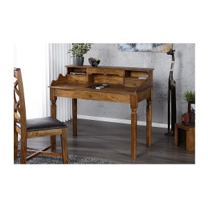 Bureau ORBO 115cm style Davenport vu de côté