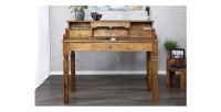 Bureau ORBO 115cm style Davenport mis en situation