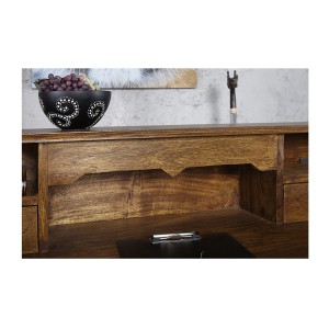 Zoom sur la niche du bureau ORBO 115cm style Davenport