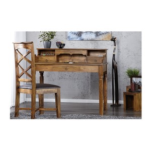Bureau ORBO 115cm style Davenport vu de face