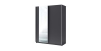 Armoire GOZU 151cm gris graphite