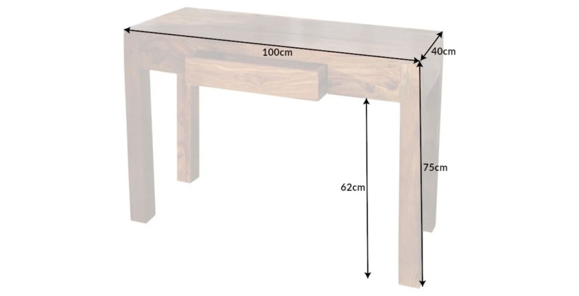 Bureau ORBO 100cm dimensions