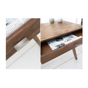 Zoom sur les détails du bureau SCANOVA 120cm
