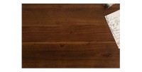 Zoom sur le plateau du bureau SKAGEN 100cm en acacia
