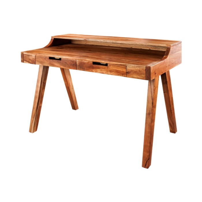 Bureau SKAGEN 100cm en acacia clair