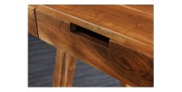 Zoom sur le tiroir du bureau SKAGEN 100cm en acacia clair