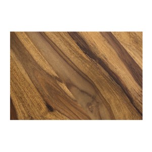 Zoom sur le plateau du bureau VORTEX 118cm en bois de sheesham