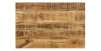 Zoom sur le plateau du bureau SILVA 100cm