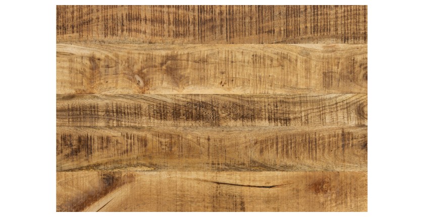 Zoom sur le plateau du bureau SILVA 100cm