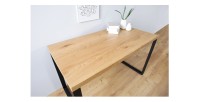 Bureau ZENTOR 128cm vu de haut