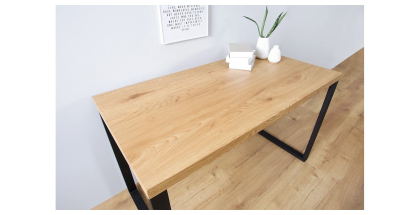 Bureau ZENTOR 128cm vu de haut