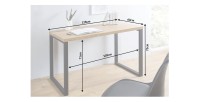 Bureau ZENTOR 128cm dimensions