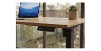 Zoom sur la commande du bureau ZENTOR 120cm réglable en hauteur
