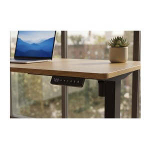 Zoom sur la commande du bureau ZENTOR 120cm réglable en hauteur
