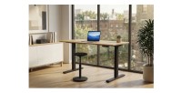 Bureau ZENTOR 120cm réglable en hauteur mis en situation
