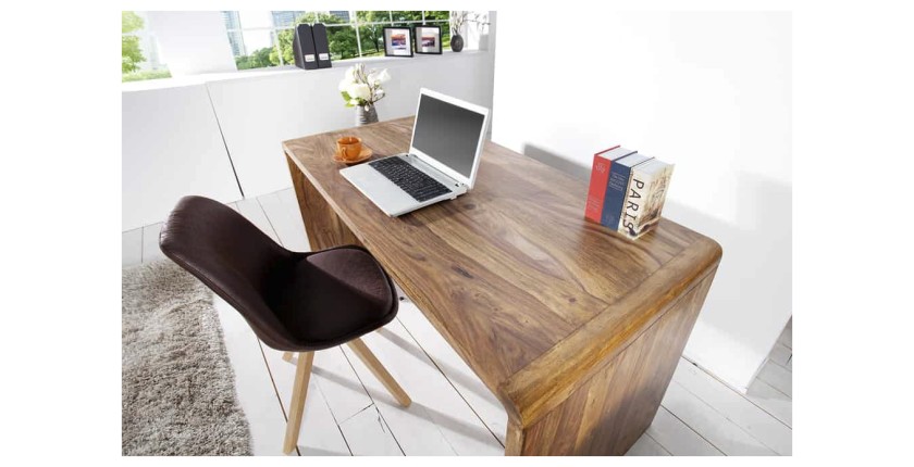 Bureau NOMA 120cm vu de haut rapproché