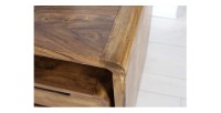 Zoom sur le coin du bureau NOMA 120cm