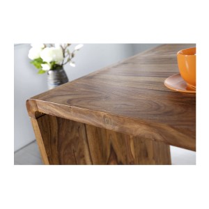 Zoom sur le plateau du bureau NOMA 120cm