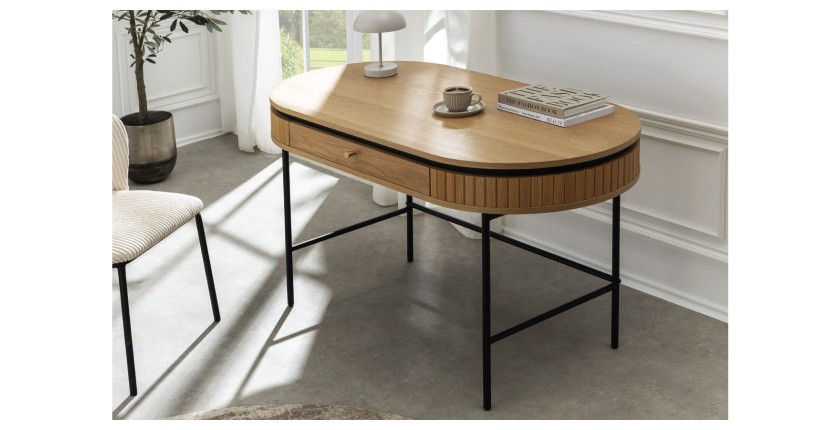 Bureau SOREN 120cm vu de haut