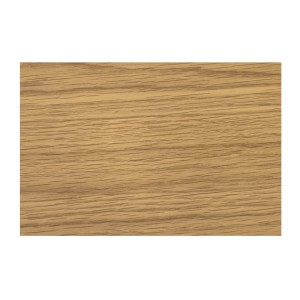 Scrivania console SOREN 120 cm effetto rovere chiaro con cassetto e gambe in metallo nero – Stile chic