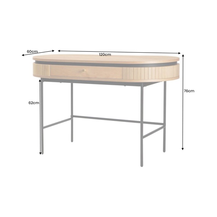 Bureau SOREN 120cm dimensions