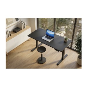 Bureau OFFIX 140cm réglable en hauteur vu de haut