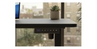 Zoom sur le panneau de contrôle du bureau OFFIX 140cm réglable en hauteur