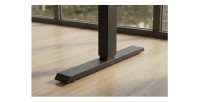 Zoom sur l'un des pieds du bureau OFFIX 140cm réglable en hauteur