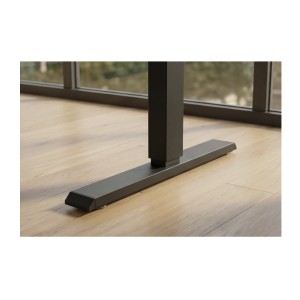 Zoom sur l'un des pieds du bureau OFFIX 140cm réglable en hauteur