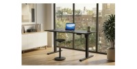 Bureau OFFIX 140cm réglable en hauteur mis en situation