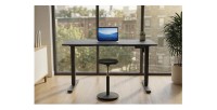 Bureau OFFIX 140cm réglable en hauteur vu de face