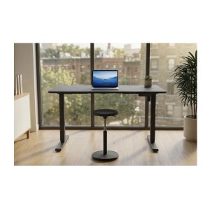 Bureau OFFIX 140cm réglable en hauteur vu de face