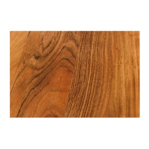 Zoom sur la texture du plateau du bureau ARKAYA 140cm en acacia réglable en hauteur