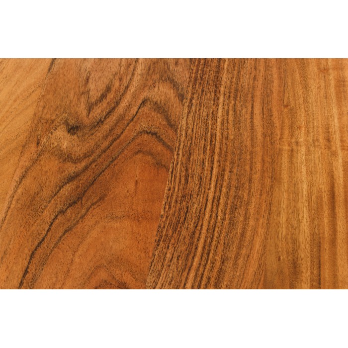 Zoom sur la matière du plateau du bureau ARKAYA 180cm en acacia réglable en hauteur
