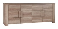 Buffet FARRA 4 portes sur fond blanc