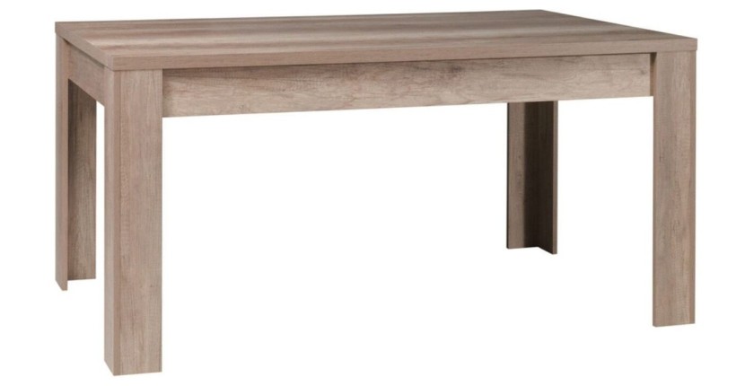 Esszimmer FARRA: Buffet, Vitrine, 3 Spiegel und Tisch mit LED