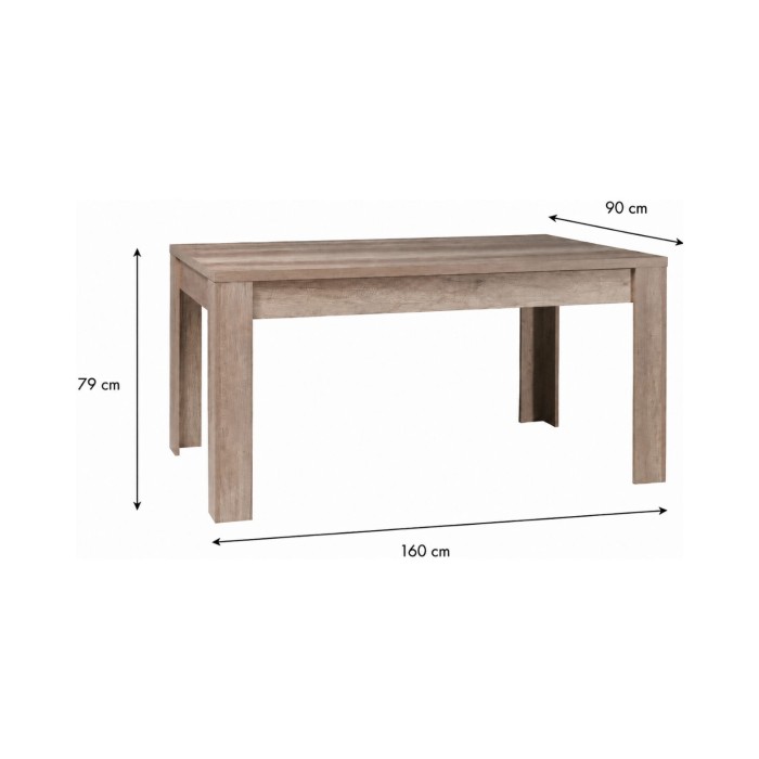Dimensions de la table FARRA