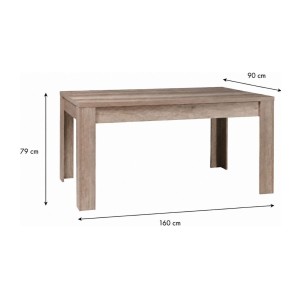 Dimensions de la table FARRA