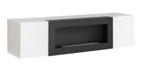 Mueble TV FLY cachemira – con chimenea bioetanol integrada