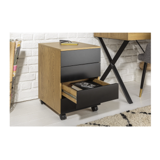 Caisson de bureau LUNISSIA avec tiroir ouvert
