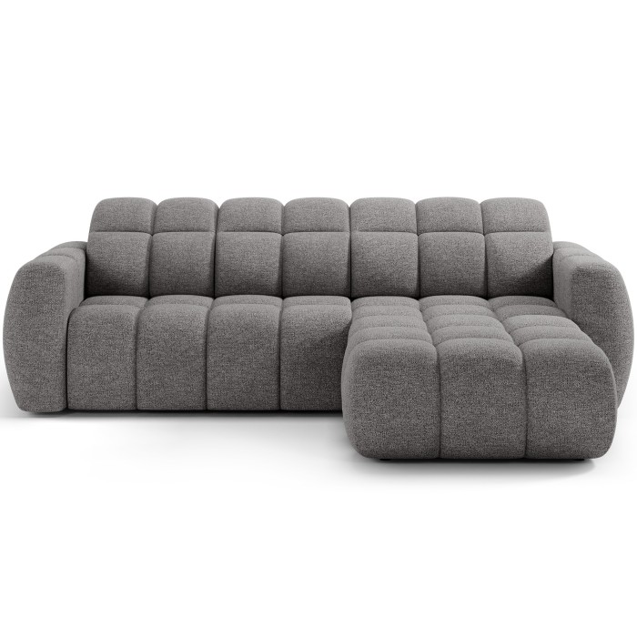 Canapé d’angle électrique FANOTI 3 places beige – angle droit 