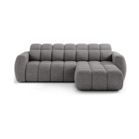 Canapé d’angle électrique FANOTI 3 places beige – angle droit 