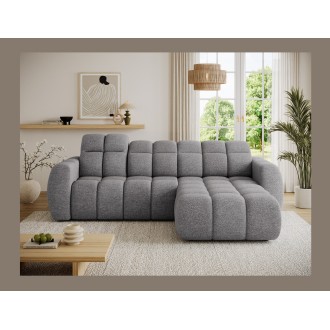 Canapé d’angle électrique FANOTI 3 places beige – angle droit 