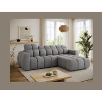 Canapé d’angle électrique FANOTI 3 places beige – angle droit 