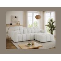 Canapé d’angle électrique FANOTI 3 places beige – angle droit – version 2 