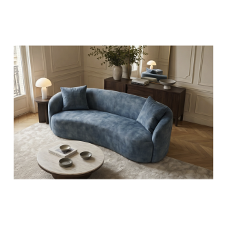 Canapé NYJY bleu vu de haut