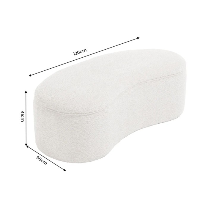 Pouf NYJY champagne dimensions
