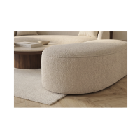 Pouf NYJY champagne vu de face