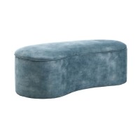 Pouf coffre NYJY en velours...